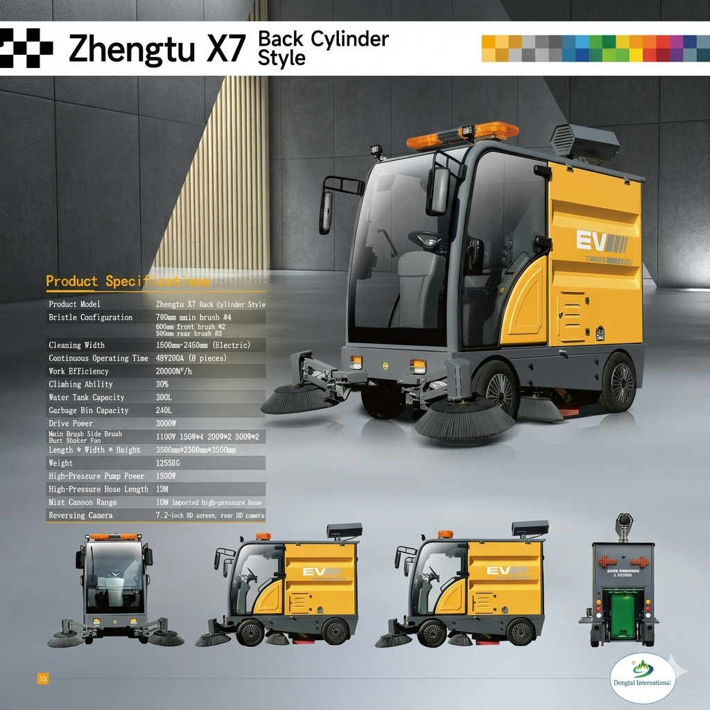 zhengtu-x7-back-cylinder-style-road-sweeper-advanced-electric-street-cleaning-machine