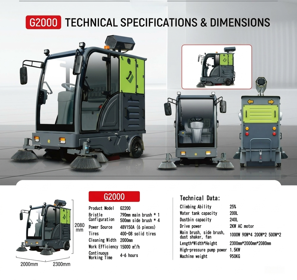 g2000-fully-enclosed-industrial-ride-on-sweeper-the-heavy-duty-cleaning-powerhouse